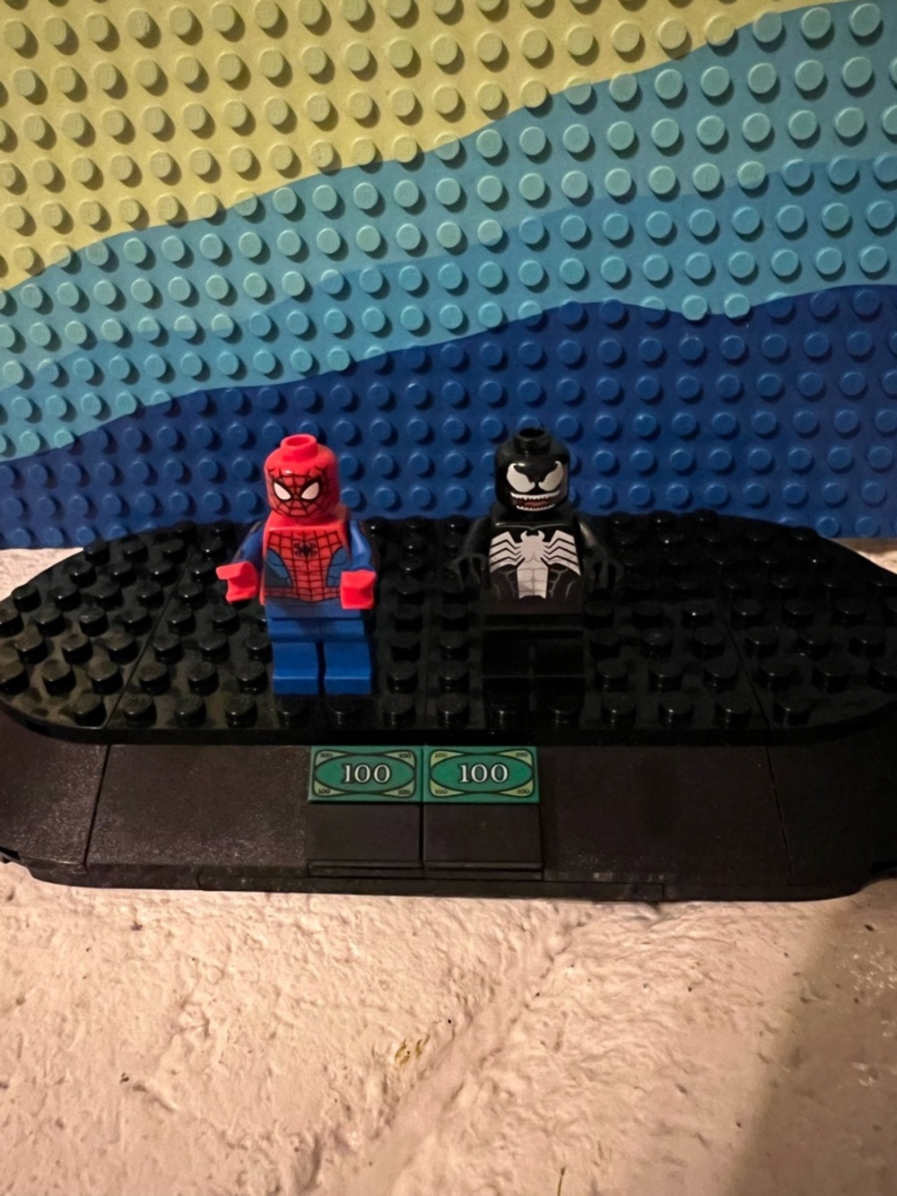 Lego Spiderman + Venom Minifigure Lot